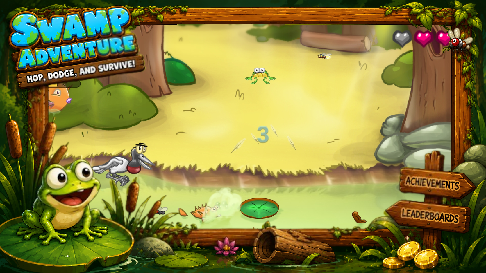 Swamp Adventure gameplay screenshot